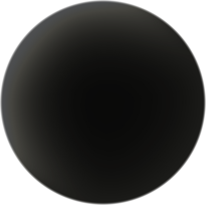 Black 3D Sphere